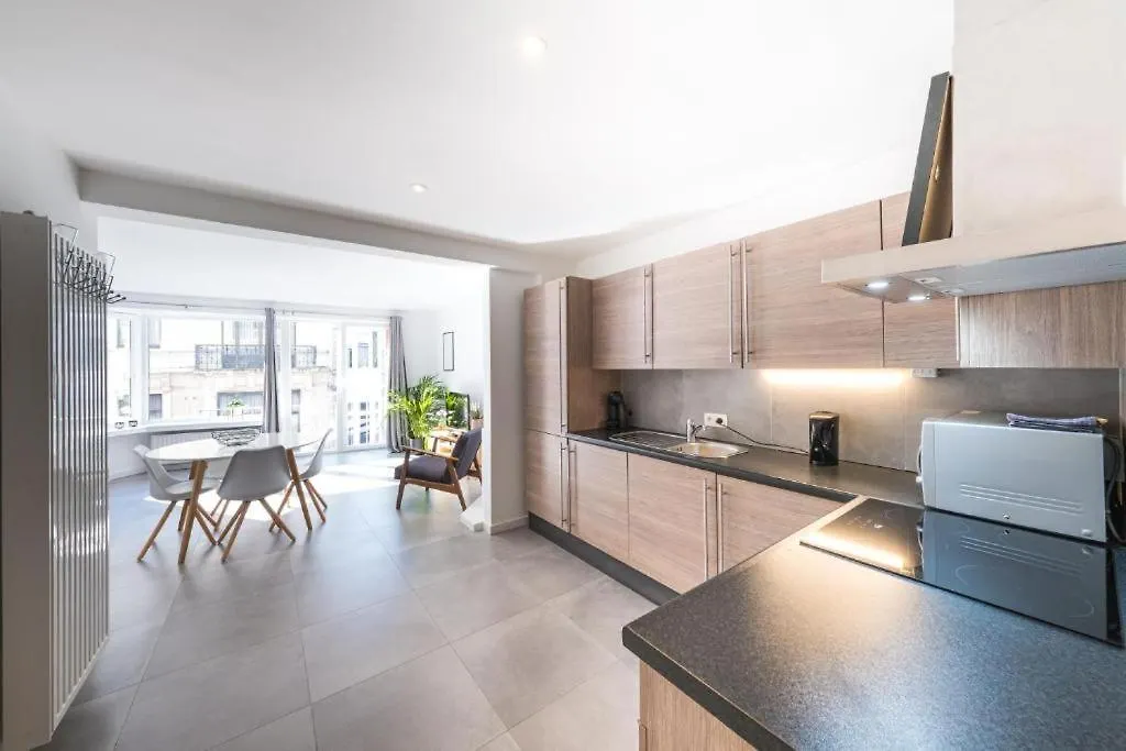 Luxury Apartment With Free Parking Ostende 0*,